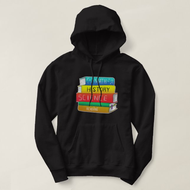 Books – A World Within Pages Hoodie (Design Front)