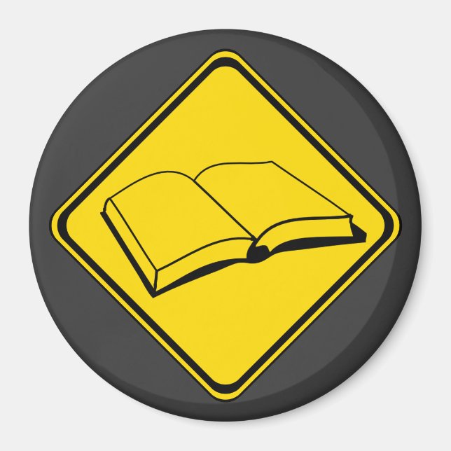 Books Ahead! Magnet (Front)