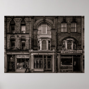Books and Bistros and Butchers No 3 Poster