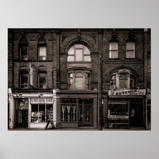 Books and Bistros and Butchers No 4 Poster