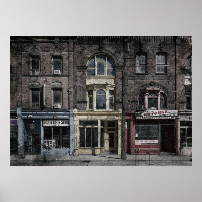 Books and Bistros and Butchers No 9 Old Film Poster (Front)