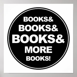 Books and books and more books poster
