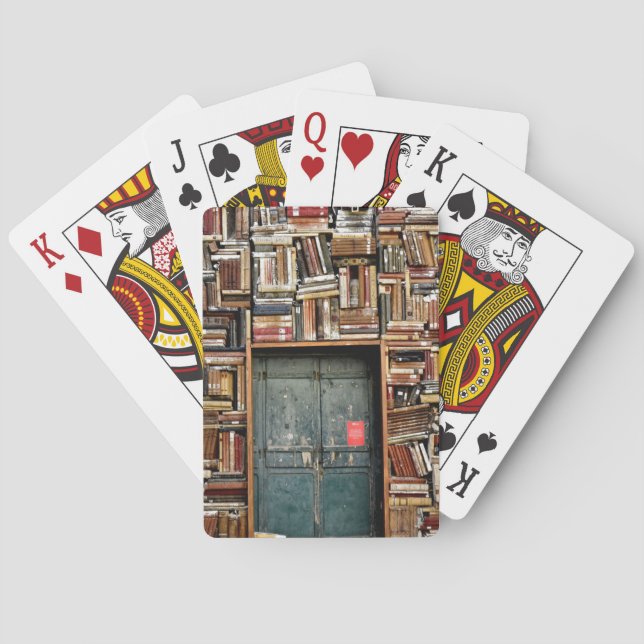 Books and Books Playing Cards (Back)