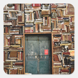 Books and Books Square Sticker