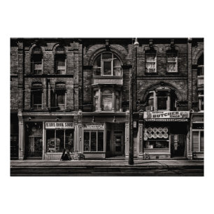 Books and Breaks and Butchers Photo Print