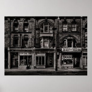 Books and Breaks and Butchers Poster