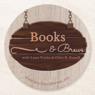 Books and Brews Coaster