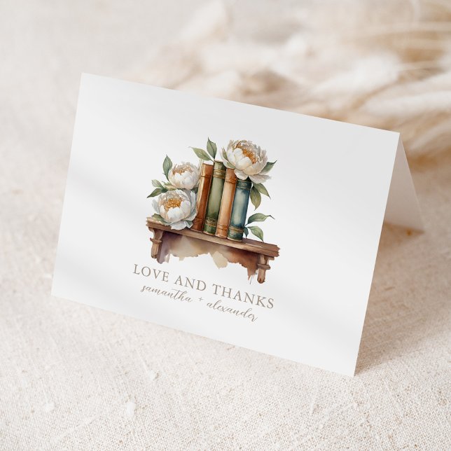 Books and Brunch Baby Shower Thank You Card (Creator Uploaded)