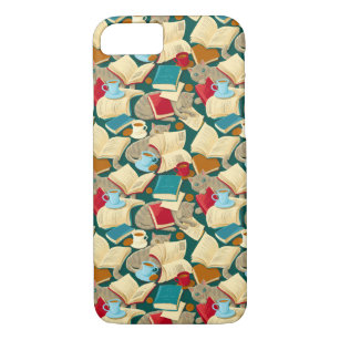 Books and cats Case-Mate iPhone case