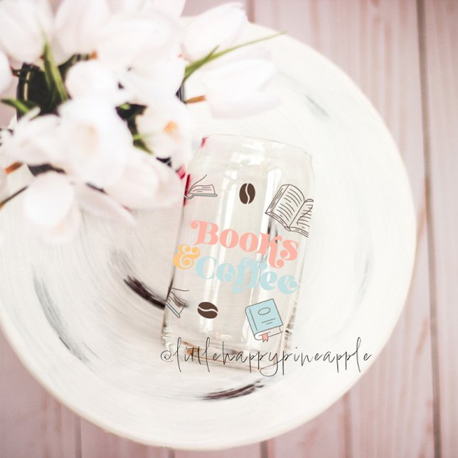 Books and Coffee  Can Glass (Creator Uploaded)