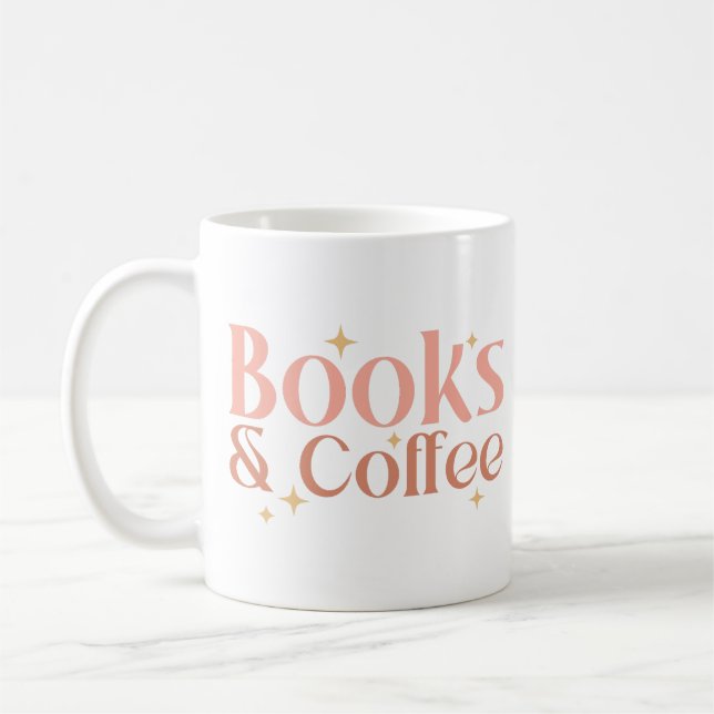 Books And Coffee Mug (Left)
