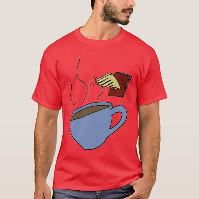 Books and Coffee T-Shirt (Front)