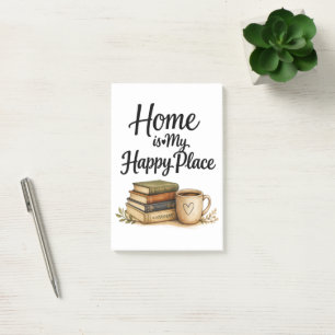 Books and Coffee - Vintage Book Post-it Notes
