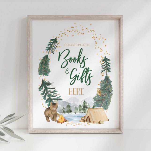 Books and Gifts Party Sign (Creator Uploaded)
