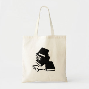 Books and Glasses Tote Bag