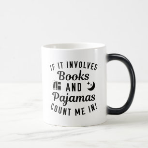 Books And Pyjamas Magic Mug