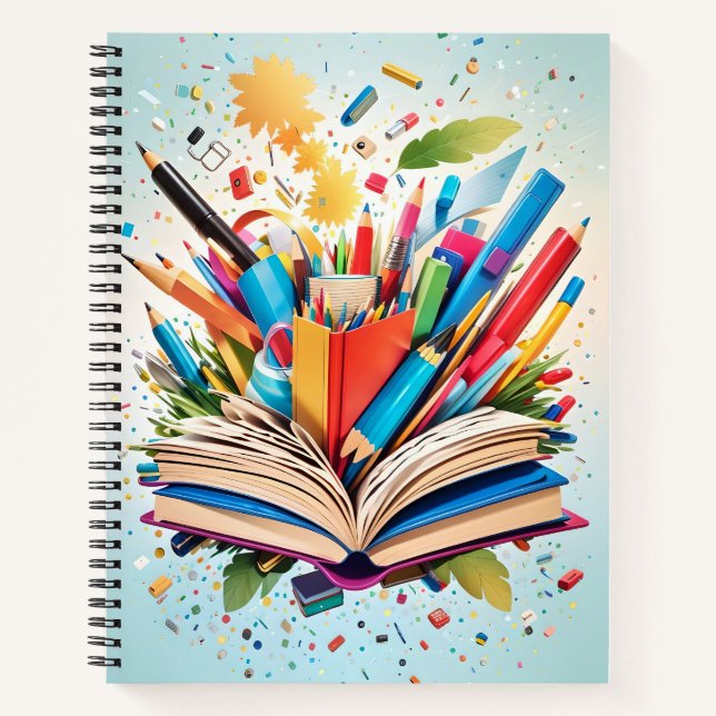 Books and School Supplies (Front)