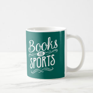 Books and Sports Coffee Mug