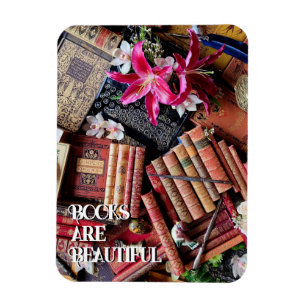 Books Are Beautiful Magnet