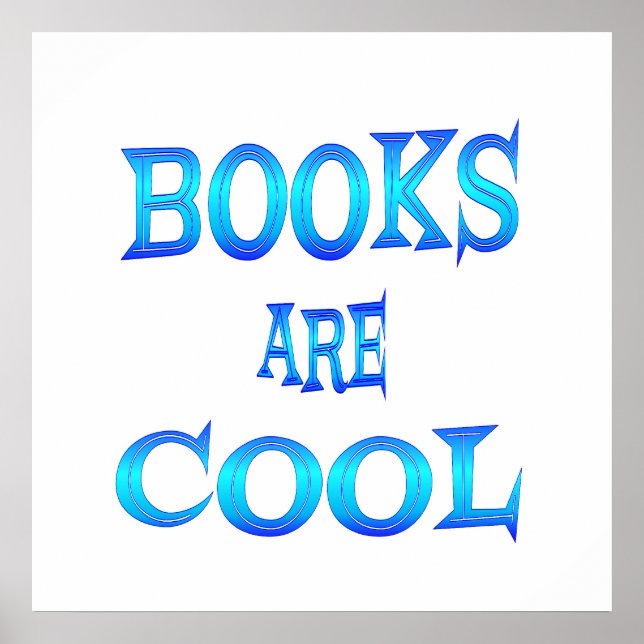 Books are Cool - Starting at $11.80 Poster (Front)