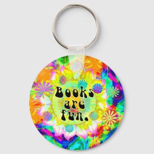 Books Are Fun Keychains