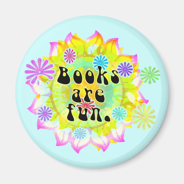 Books Are Fun Magnets (Front)
