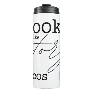 Books are Like Story Tacos Thermal Tumbler