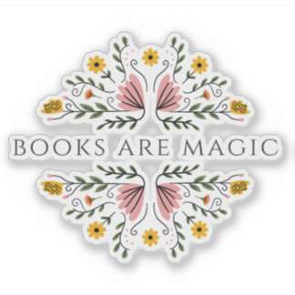 Books are Magic Sticker