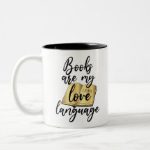 Books Are My Love Language Book Lover Name