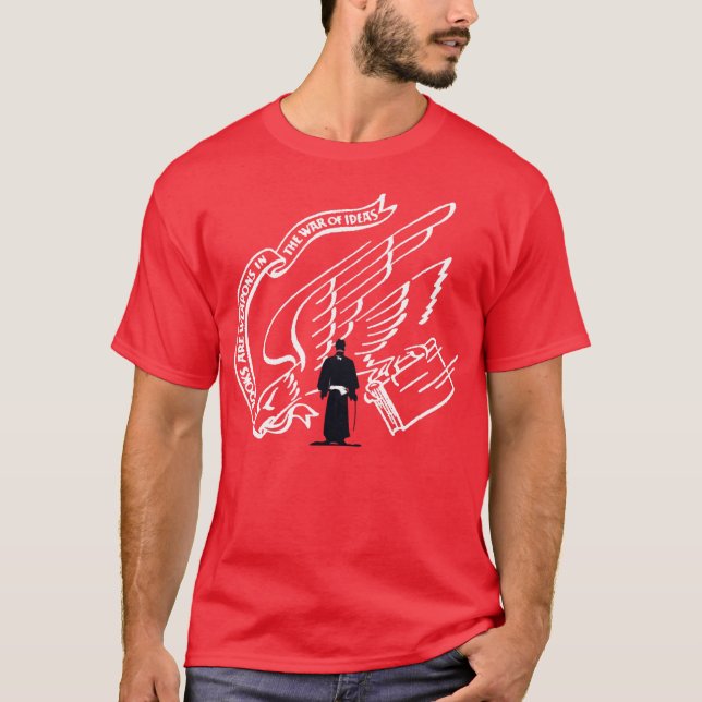 Books are weapons (alternate) T-Shirt  (Front)