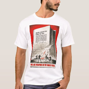 Books Are Weapons World War II T-Shirt