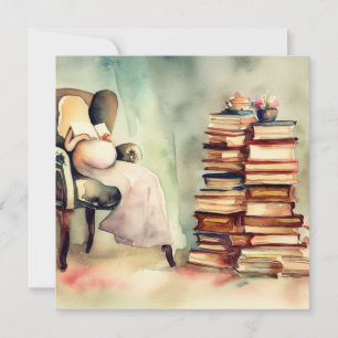 Books & Baby:A Literary Celebration, A Baby Shower Invitation