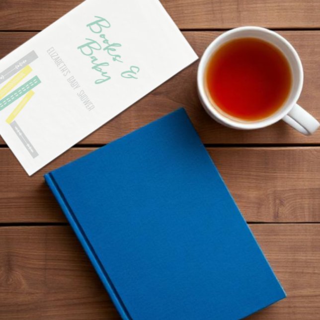 Books Baby Shower Napkin (Creator Uploaded)