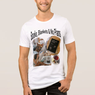 Books, Blankets, & No Plans Cosy T-Shirt   Introve Tri-Blend Shirt