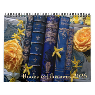 Books & Blossoms 2026 Calendar