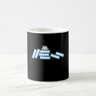 Books - Books and Teacup Coffee Mug