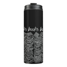 books books books travel mug