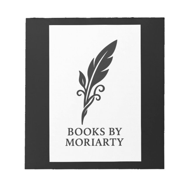 Books by Moriarty  Notepad (Front)
