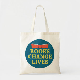Books Change Lives Tote Bag