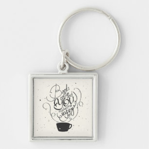 Books Coffee And You Makes Me Happy Key Ring