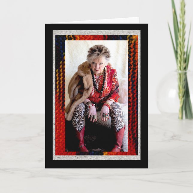 Books, Coffee, Snowy  New Years Card (Front)