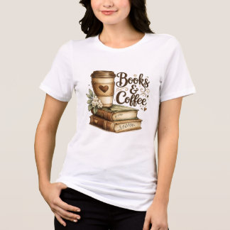Books & Coffee Tee