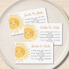Books For Baby Boho Sunshine Sun Baby Shower 