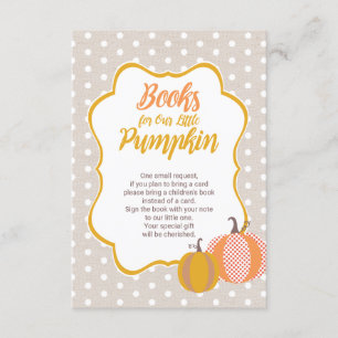 Books for Baby, Book Request, Baby Shower Insert