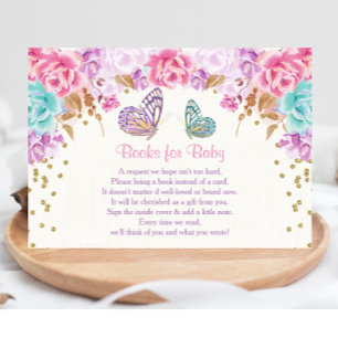 Books for baby, Butterfly book request inserts