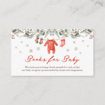 Books for Baby Christmas Baby Shower