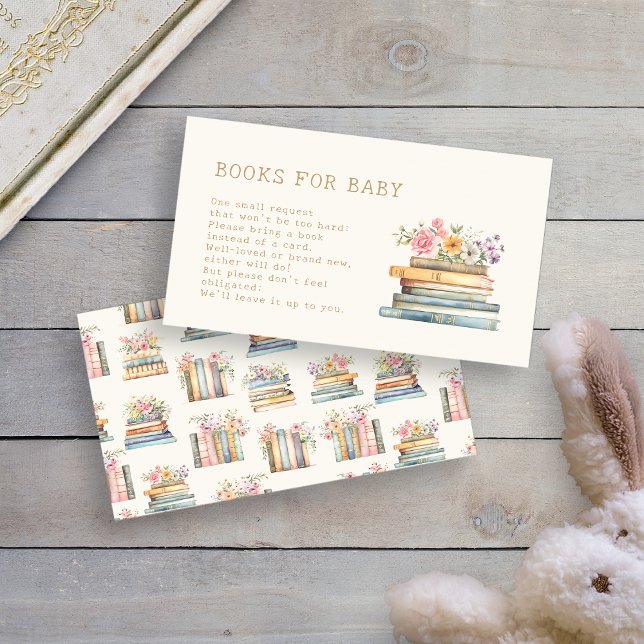 Books for Baby Enclosure Card (Books for Baby Enclosure Card by Painted Paperie
)
