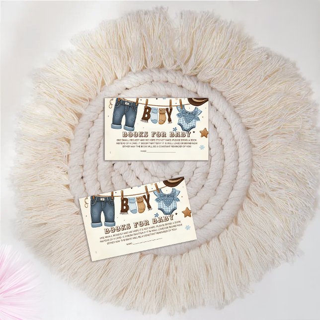 Books for baby enclosure card (Creator Uploaded)