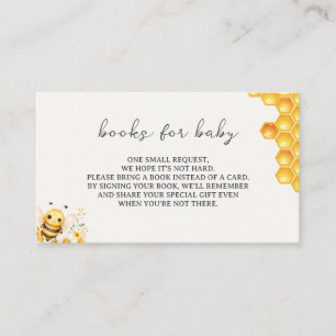 Books For Baby honeybee Enclosure Card