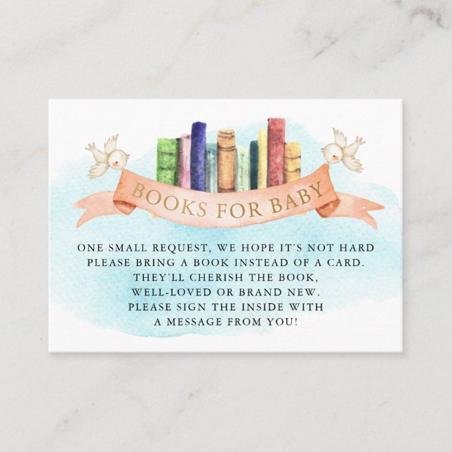 Books for Baby Insert Card (Front)